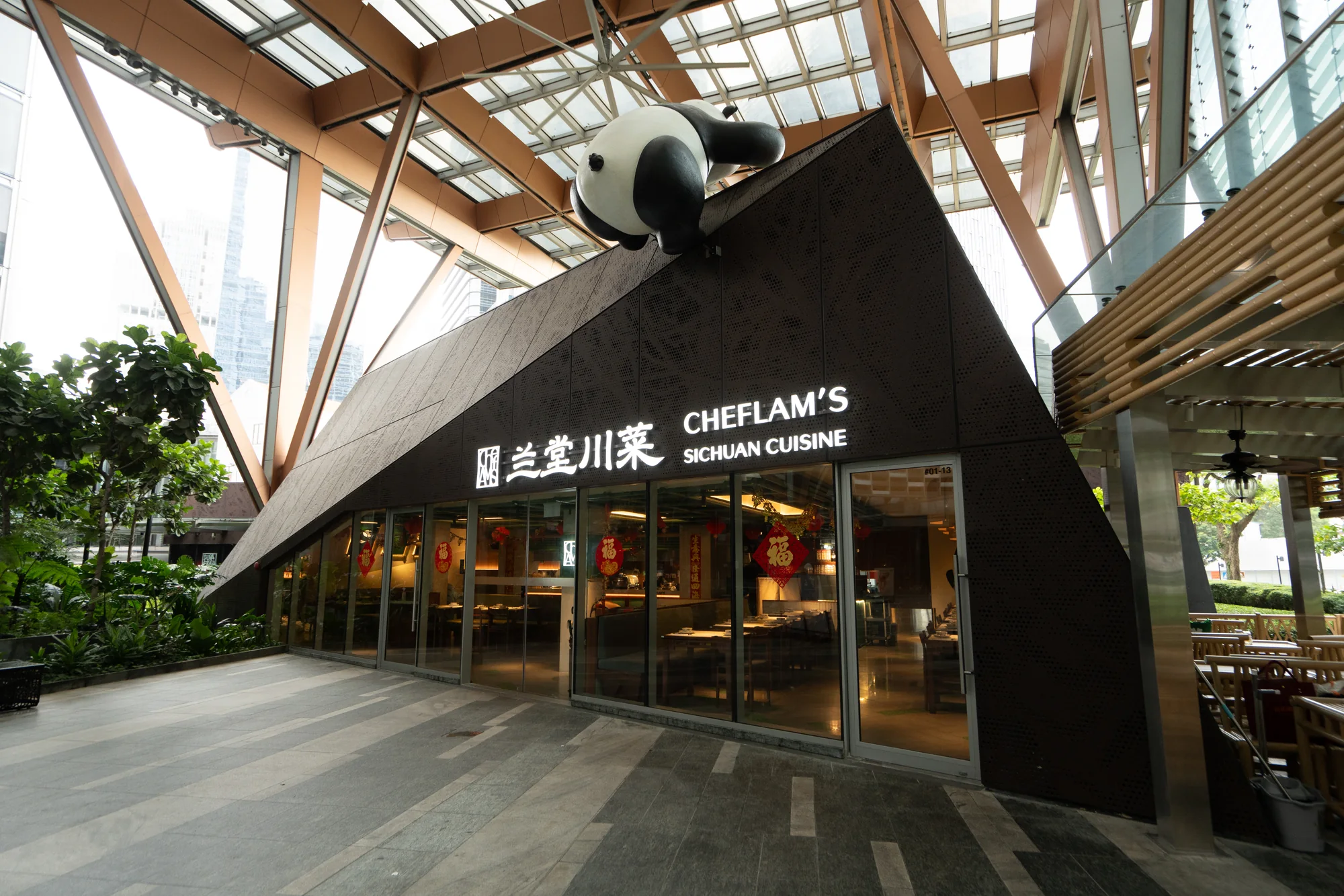 CHEFLAM'S storefront at Guoco Tower